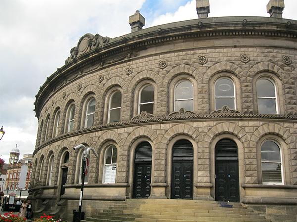 The Corn Exchange is one of many listed buildings in Leeds